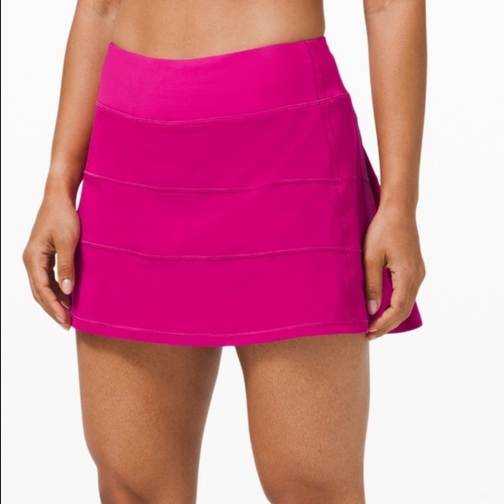 Size 4 Raspberry Pink Lululemon Pace Rival Skort